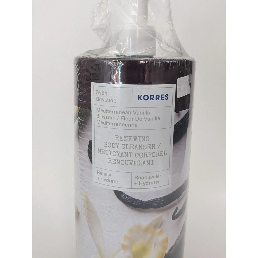 Korres Mediterranean Vanilla Blossom Renewing Body Cleanser 1000‎ mL / 33.81 fl.